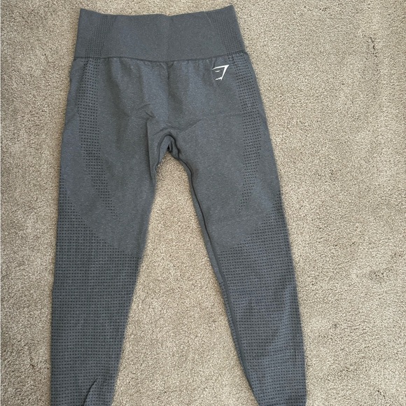 Gymshark Pants - Gymshark Vital Seamless 2.0 Leggings - Smokey Grey Marl